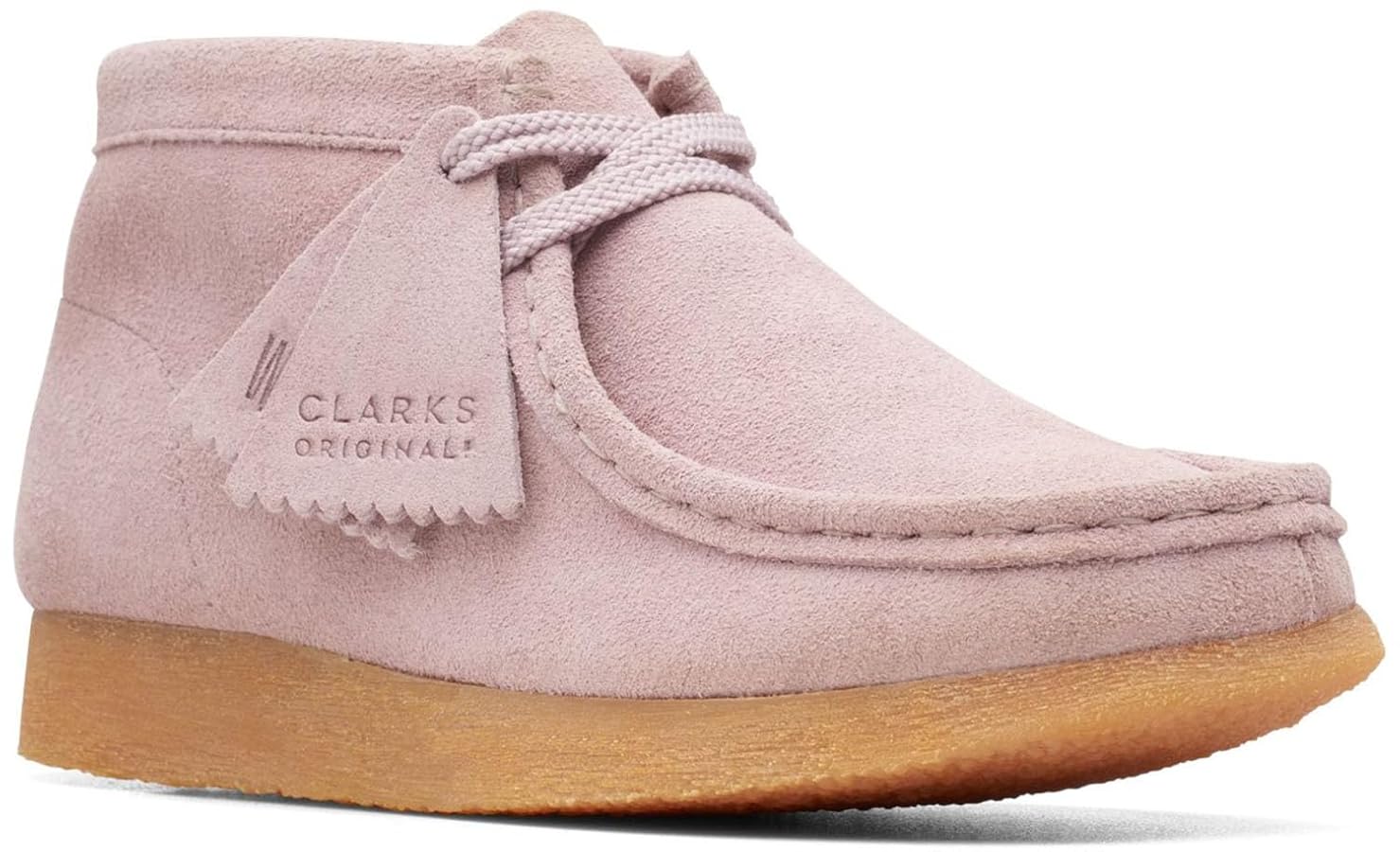 【CLARKS】Wallabee ピンク clarks-x-levis-wallabee-pink-